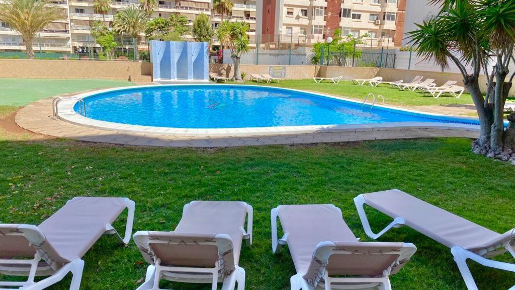 Vistas Al Mar Jardines Canarios Los Cristianos 로스크리스티아노스 외부 사진